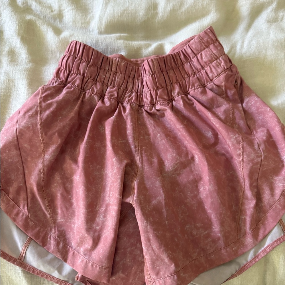 lululemon athletica Dusty Rose Athletic Shorts